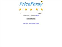 Tablet Screenshot of priceforay.com